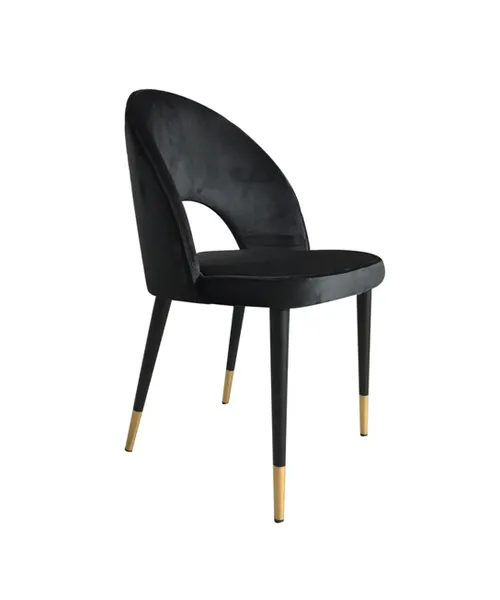 DC 4018 - Dining chair - Black velvet