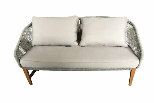 OD SF 7783 - 2 Seater Outdoor Grey Rope Sofa