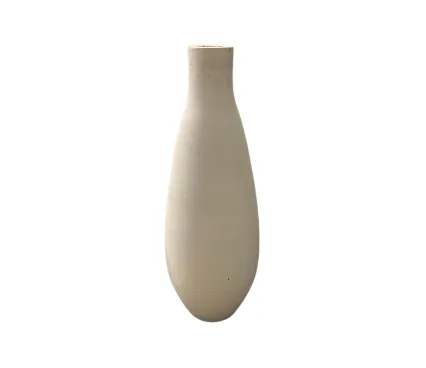 ACC 60007 - Medium Tall Standing White Vase Shape Plant Pot