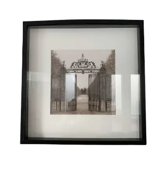 AW 6001 - Artwork - Annie Series - B&W gate with black frame