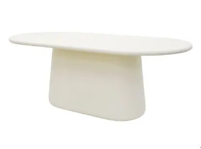 DT 0052 - Dining Table - Lunar Rendered Table in Natural Colour