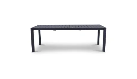 OD DT 9009 - Outdoor - Dining Table - Gunmetal Aluminium Extendable