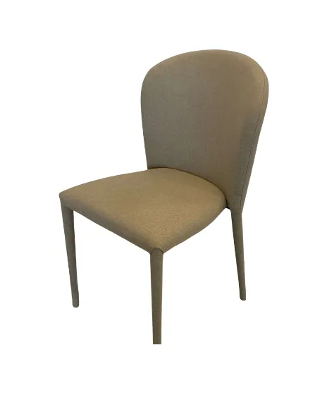 DC 1004 - Dining Chair - Natural Cream BANC Padded Fabric Upholstered