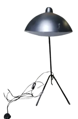 LP 5101 - Desk Lamp - Black Tripod Legs with Dome Shade