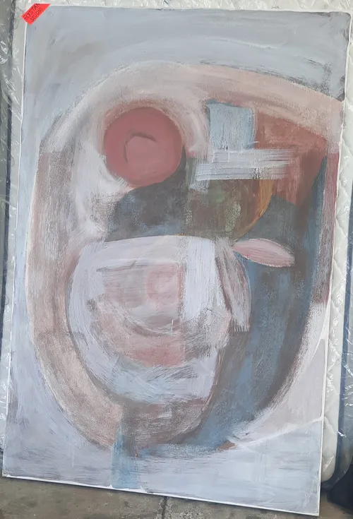 AW 0265 - Artwork - Extra Large - Abstract Multi Colour Brush Strokes