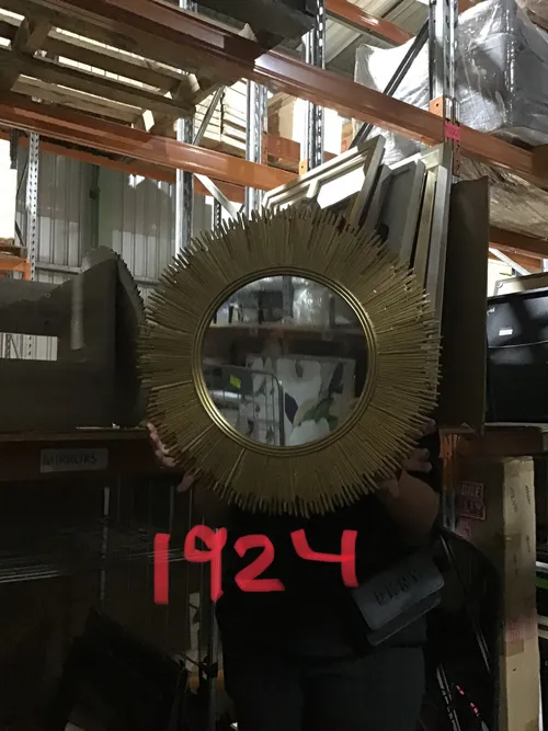MIR 1924 - Mirror - Brass Sun 