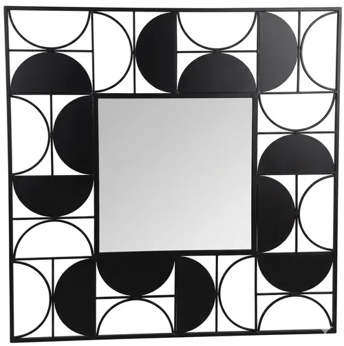 MIR 7174 - Mirror - Large - Square with Geometric Frame