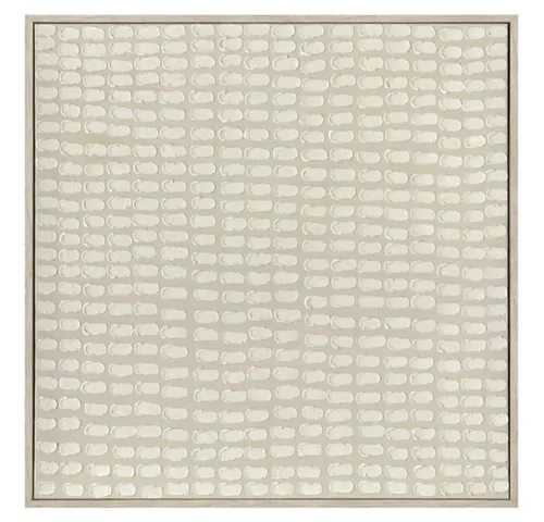 AW 0022 - Artwork - Large - Bangalow Framed Art in White Wash