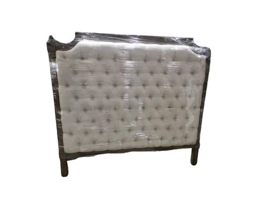 BH 4500 - Queen Bedhead - Provincial Style Ivory in Timber Framing