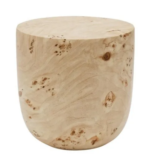 ST 0079 - Side Table - Lilith MGO - Burl Look