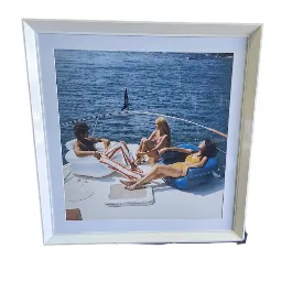 AW 0437 - Artwork - Large - I'm on a Boat in Stripey Pants Print