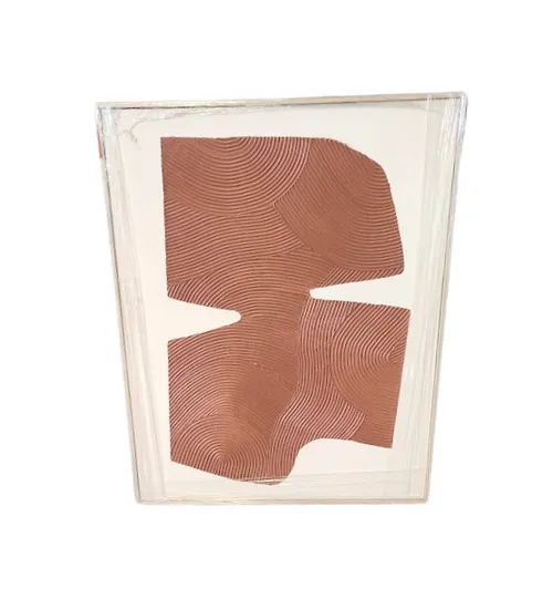 AW 0252 - Artwork - Medium - Organic Oil Painted Shape