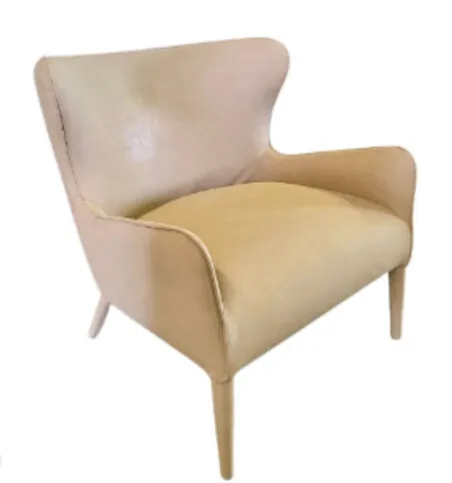 OC 0027 - Occasional Chair - Soft Faux Leather Beige