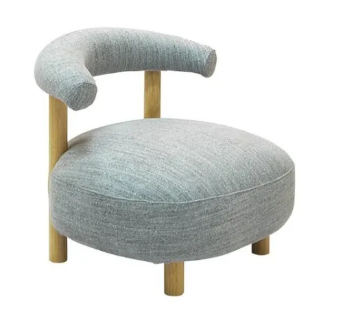 OC 0014 - Occasional Chair - Railey in Slate Blue