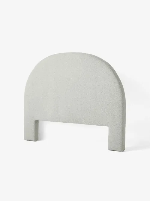 BH 0064 - Queen Bedhead - Grandview Mist Boucle Arch Shape
