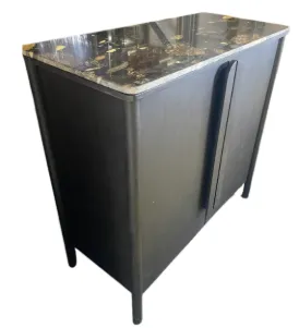 BF 0052 - Buffet - Black Base with Marble Top