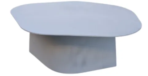 CT 0026 - Coffee Table - Small Free Shaped in White