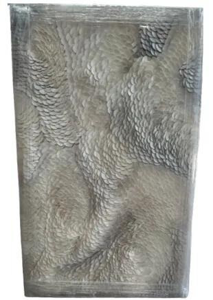 AW 0032 - Artwork - Flow State Leather Wall Art