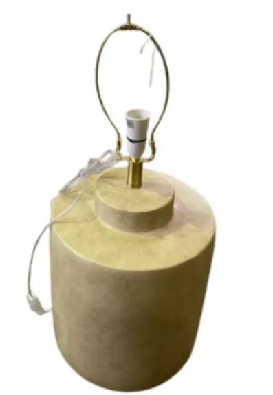 LP 0009 - Table Lamp - Large Singular with Washed Sandy Brown Base