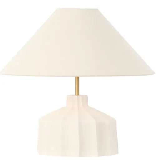 LP 0003 - Table Lamp - Amalfi Lutton Taupe & Natural