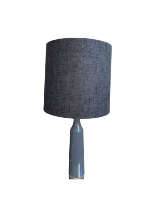 LP 5025 - Table Lamp - Mid Grey Ceramic Base with Charcoal Shade