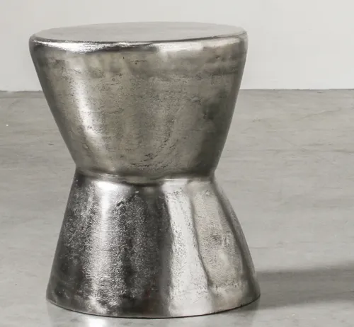 ST 0014 - Side Table - Serene in Antique Nickel Finish