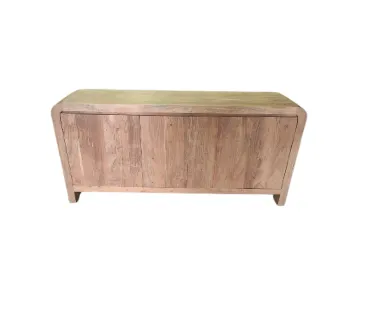 BF 0024 - Solid Teak Wood 3 Door Tapered Edge Buffet/Sideboard - Standard