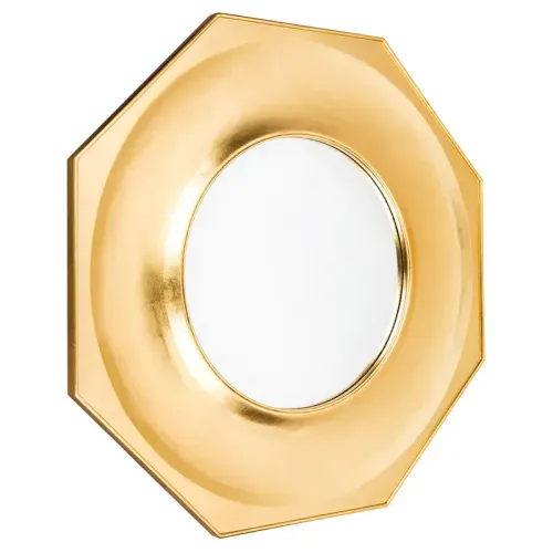 MIR 0001 - Mirror - Zander Hexagonal Multi-dimensional in Gold Leaf