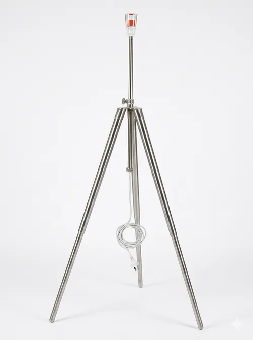 FL 9216 - Floor Lamp - Silver Tripod