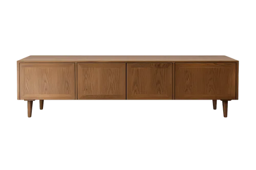 ENT 7089 - Entertainment Unit - Modern Dark Timber with Doors
