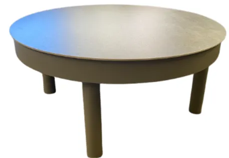 OD CT 0013 - Outdoor Coffee Table - Round Neutral Toned
