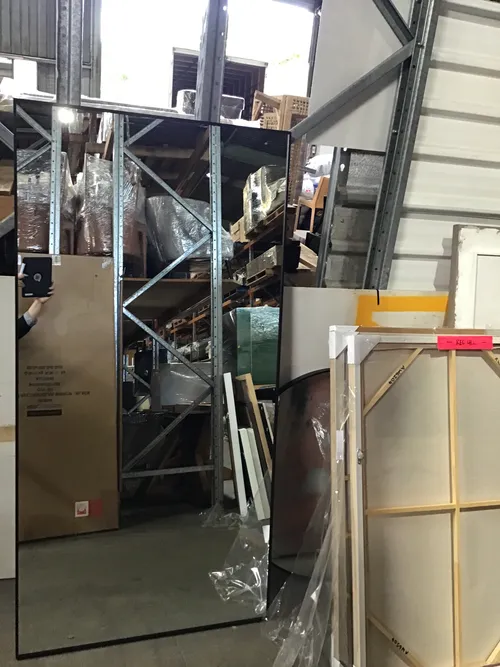 MIR 7623 - Mirror - Extra Large - Rectangle Black Frame