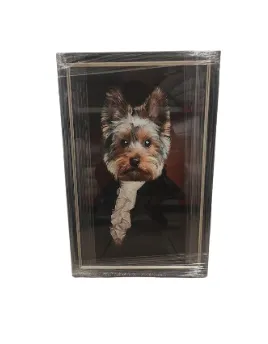 AW 0449 - Dog Anthropomorphism Portrait - Small Artwork