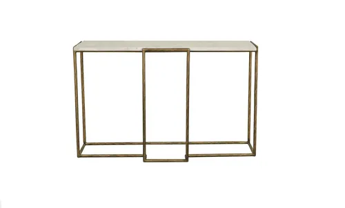 CN 1004 - Iron Frame Console with Marble Top 