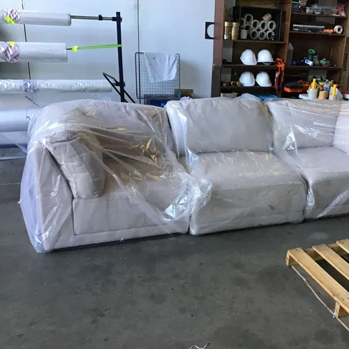 SF 7053 - Modular Sofa - Grey Fabric 5 Piece Suite