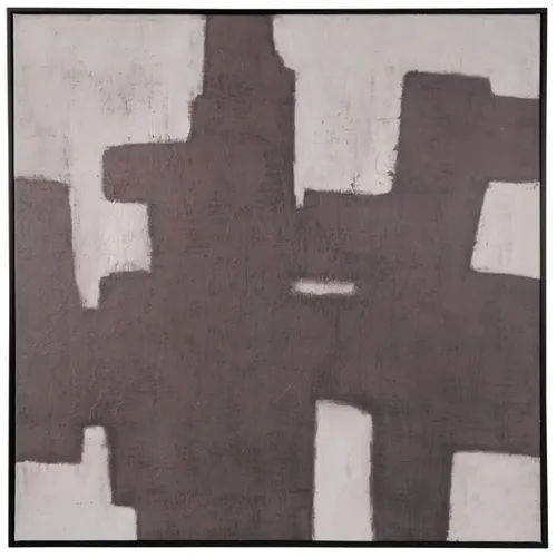 AW 0015 - Artwork - Large - Amalfi Shadowplay Wall Art Off Multi-Coloured