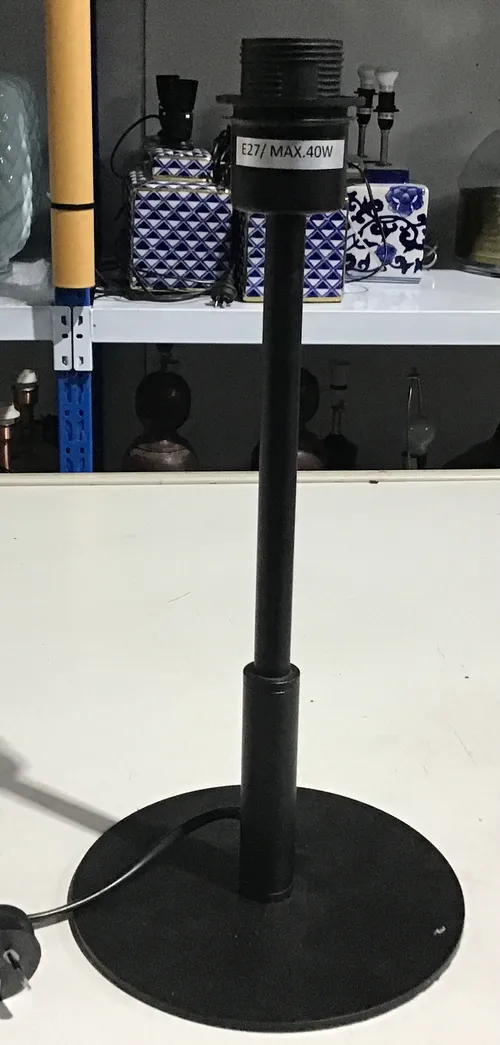 LP 9029 - Desk Lamp - Black Stem & Base 