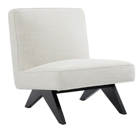 OC 0052 - Occasional Chair - Martyn Slipper Off White Linen