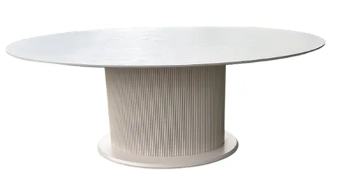 DT 0044 - Dining Table - Becker Washed White