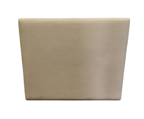 BH 0039 - Double Bedhead - Beige and Rose Gold Fabric Weave