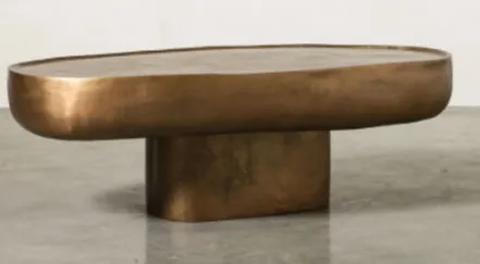 CT 0048 - Coffee Table - Antique Brass 