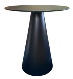 OD ST 0042 - Outdoor - Side Table - Black Tempered Glass