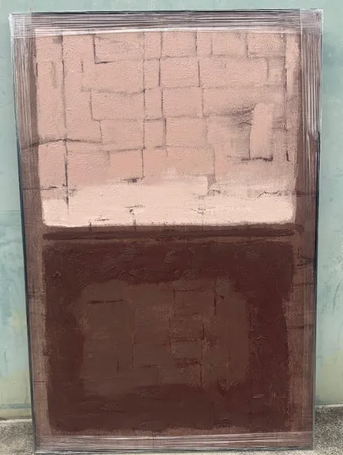 AW 0456 - Artwork - Extra Large - Purple & Pink Sheen Brick Pattern