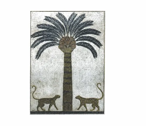 AW 0125 - Artwork - Oversized - Savannah Frame Art - Textured Oak Look