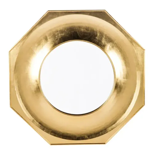MIR 0001 - Mirror - Zander Hexagonal Multi-dimensional in Gold Leaf