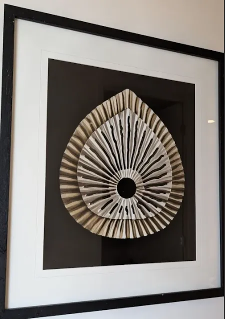 AW 4367 - Artwork - Golf Flat Fan with Black Frame