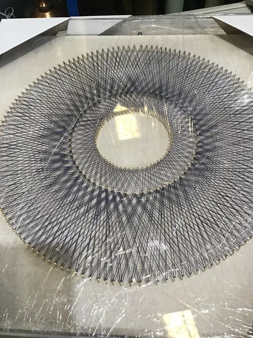 AW 9820 - Small Encased Spiral from Nails