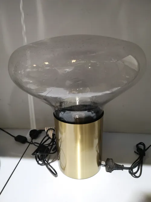 LP 0551 - Table Lamp - Gold Base with Globe