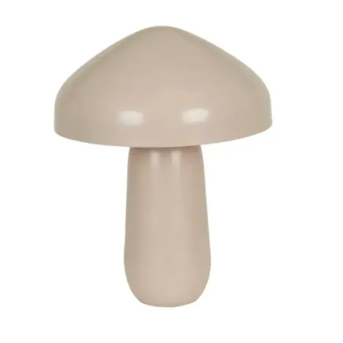 LP 0115 - Table Lamp - Frappe Metal Base with Mushroom Dome Shade