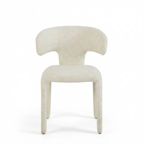 DC 0021 - Dining Chair - Ada Curved Back in Ivory